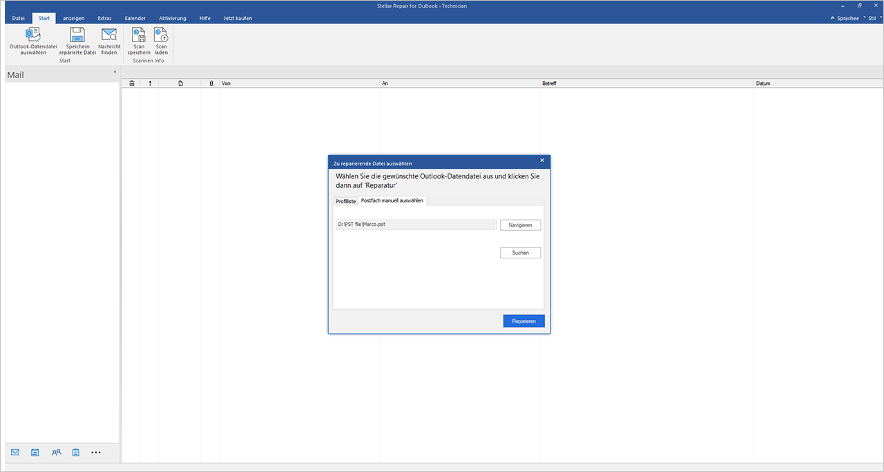 Stellar Repair for Outlook Technician
