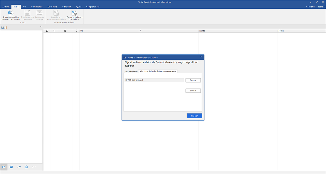 Stellar Repair for Outlook Technician
