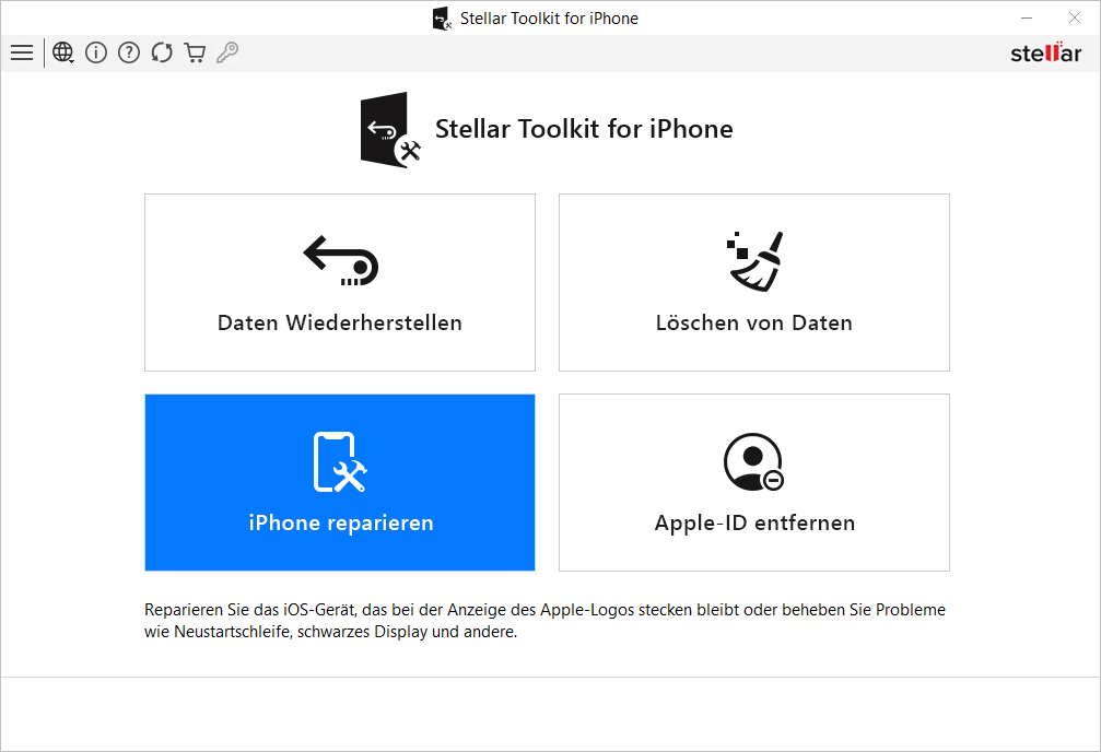 Reparieren Sie Ihr iOS-Gerät ohne Datenverlust