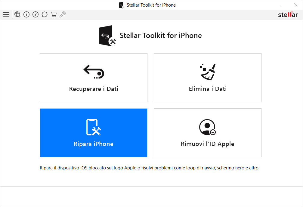 Riparare il dispositivo iOS senza perdere i dati