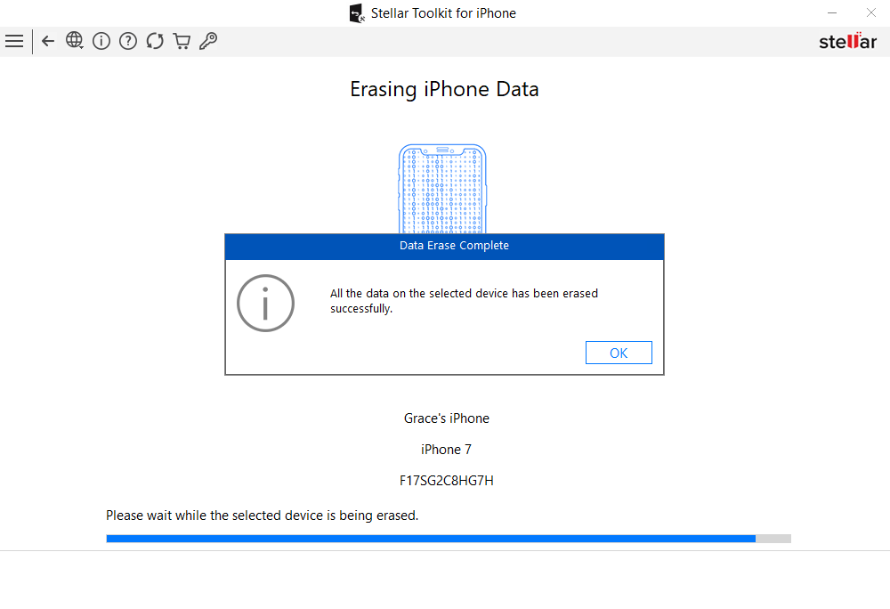 Stellar Toolkit for iPhone - Erase iPhone Data